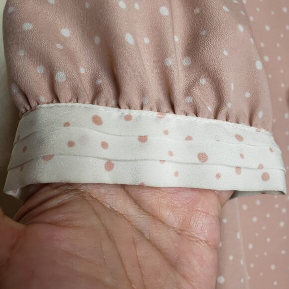 Jason Wu| Pink Polka Dot Blouse - Picture 5 of 11